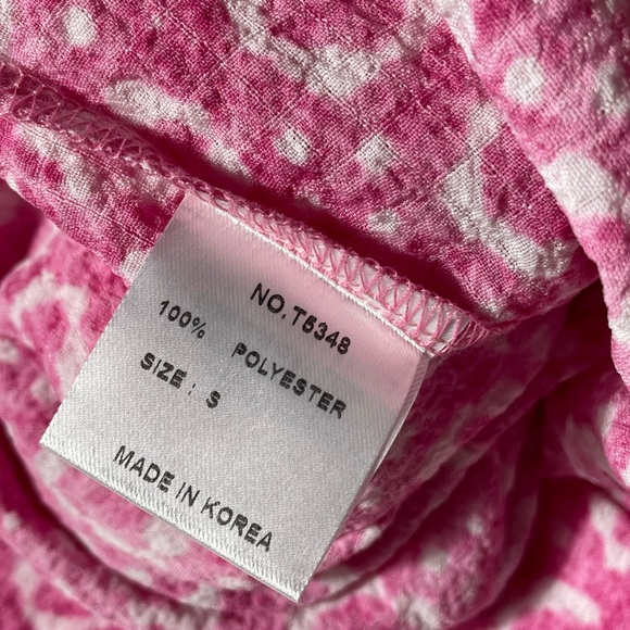 Terra SJ apparel Pink Orange Two Piece Top Size S Bottoms size M - Picture 14 of 15